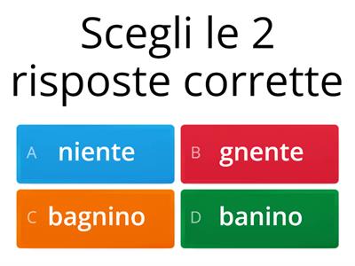 Scelta ortografica GN-NI, GLI-LI