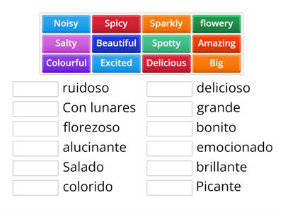 Open up unit 3 - Adjectives