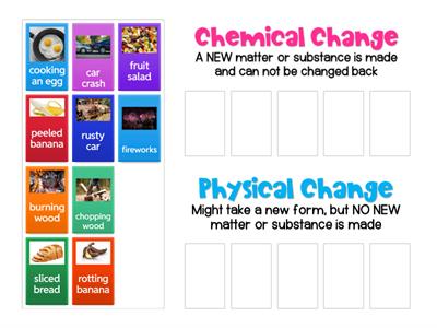 Baker - Chemical vs. Physical Change