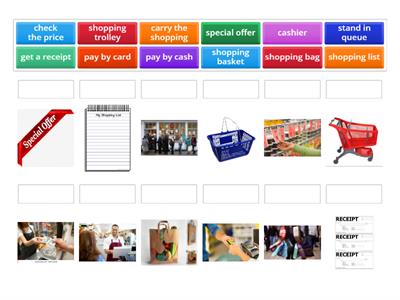 GG3 unit 2 shopping vocabulary