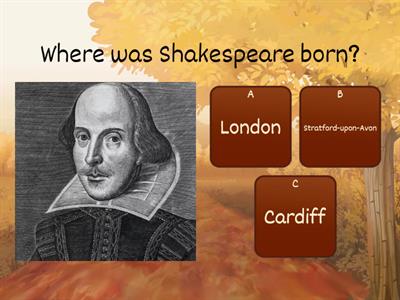 Shakespeare Quiz