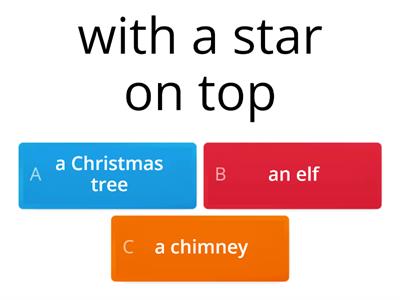 Christmas Vocabulary Quiz