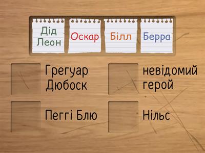 Знайди пару до персонажа