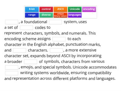 N4-N5 Computer Systems ASCII and Unicode