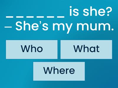 Questions with to be