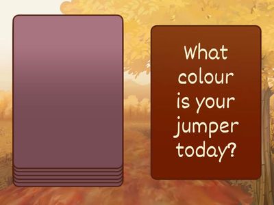 Answer questions (cool down)