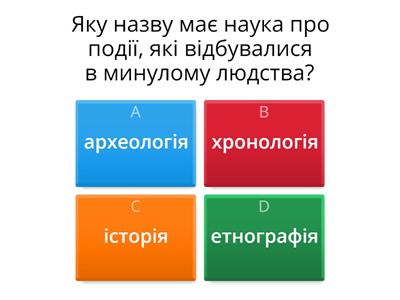 Узагальнення з курсу "Вступ до історії України та громадянської освіти"