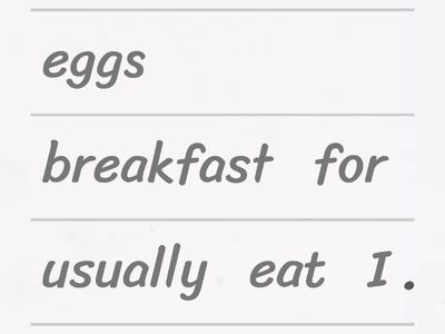 A1: frequency adverbs order