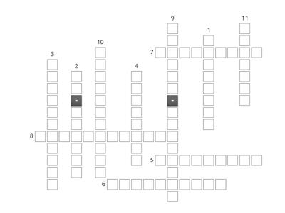 Vocabuary Warm-Up Crossword (Workplace Culture)