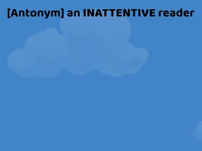 Unit 8 Synonym/Antonym