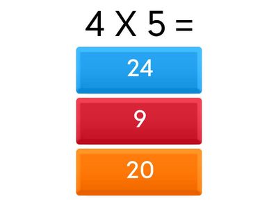 Multiplication/Division Fact Quiz