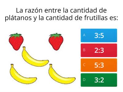 Razones 6° básico (comprensión)