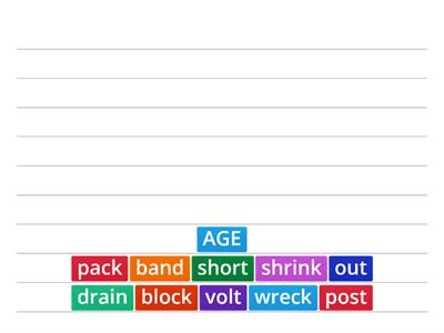 Suffix -age