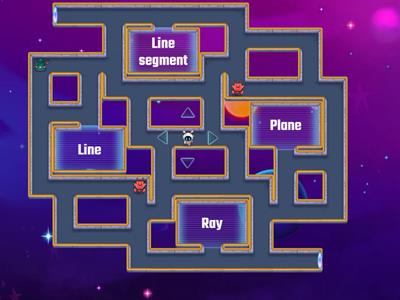 Coordinate Plane Maze chase