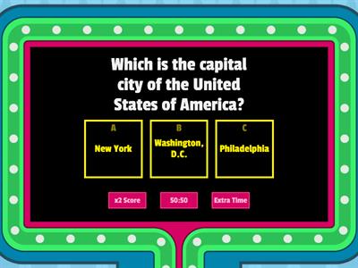 USA QUIZ (English Day)