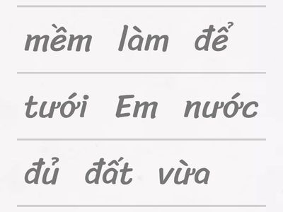 Nếu nhà em có một chậu hoa bị vàng lá và đất trong chậu đã khô cứng. Em sẽ làm gì để giúp cây phát triển tốt trở lại?