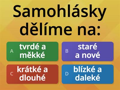 Samohlásky