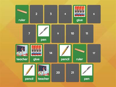 Matching Pair: Utiles escolares