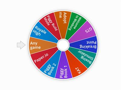 ROBLOX spinner wheel