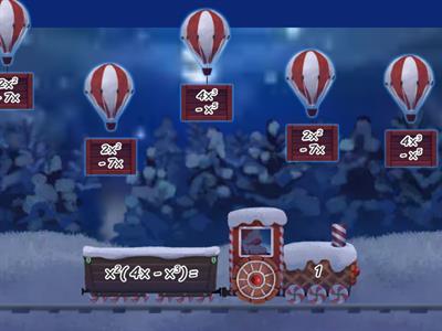 Множення одночлена на многочлен