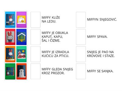 Miffy na snijegu