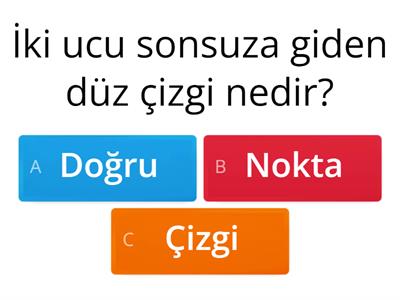 5.Sınıf TEMEL GEOMETRİK KAVRAMLAR 3