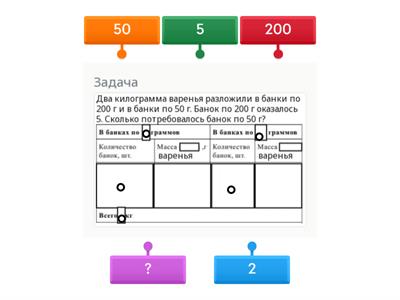 МЦКО 4 класс Математика Задачи на части