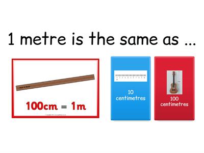 Metres & Centimetres