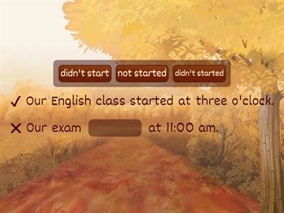 PAST SIMPLE -NEGATIVE