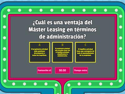 Actividad Master Lease