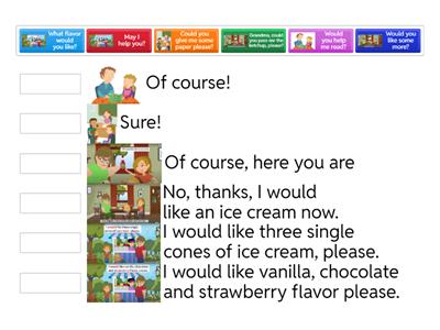 Match would and could courtesy answers.