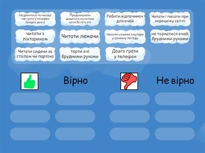 гігієна зору