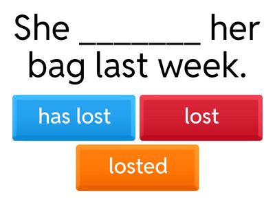 PAST SIMPLE VS PRESENT PERFECT