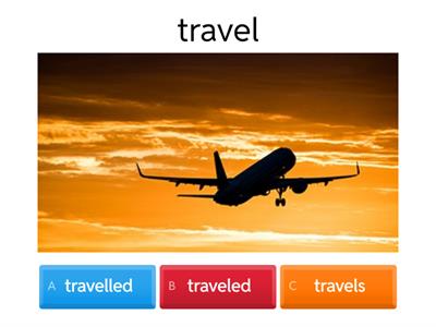 Past Simple - regular verbs