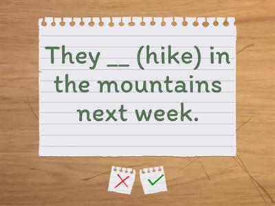 Present Continuous for future arrangements