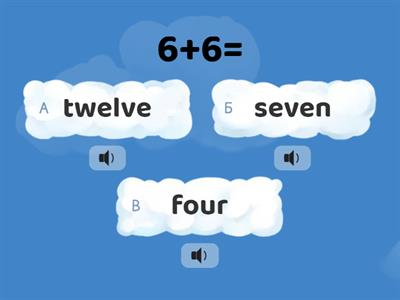 Numbers 1-12 (Примеры)