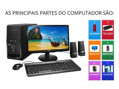 AS PARTES DO COMPUTADOR