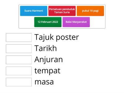 Latihan unit 1 poster T4