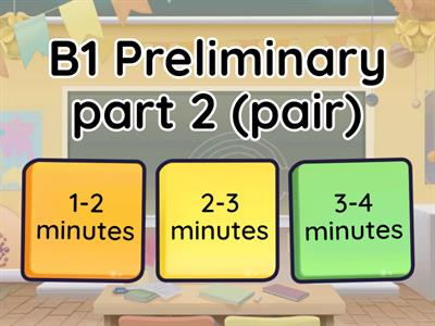 Cambridge Exams timing