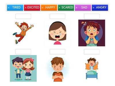 Feelings – Match the Picture
