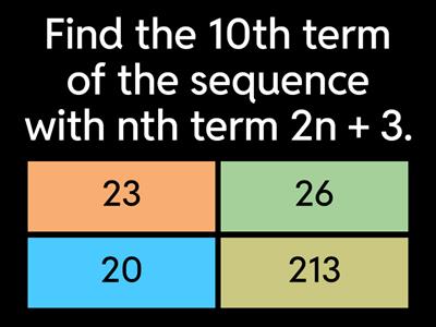 Finding Terms in Sequences