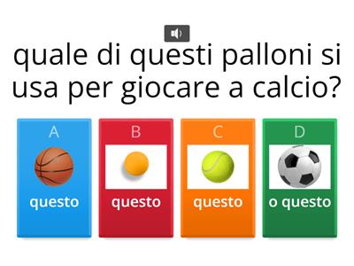 quiz sul calcio