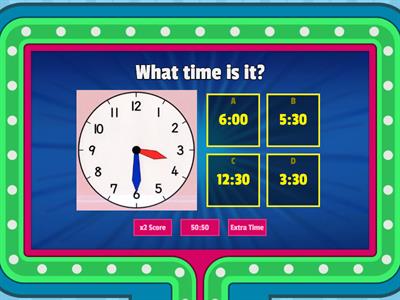 TELLING THE TIME Game Show