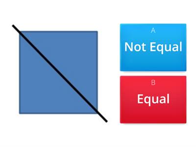  Equal Not Equal