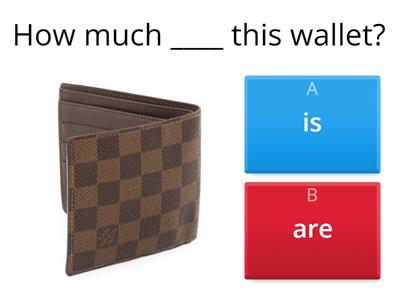 how much is/are ... ?