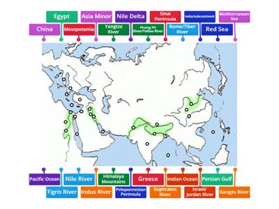 Ancient Civilizations Map