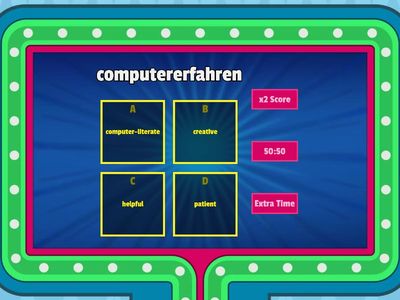gAME SHOW Jobanzeigen wie bist du?
