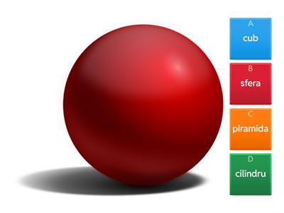 Identifica formele 2D si 3D