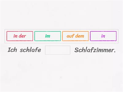 Deutschprofis a1 wo dativ Haus