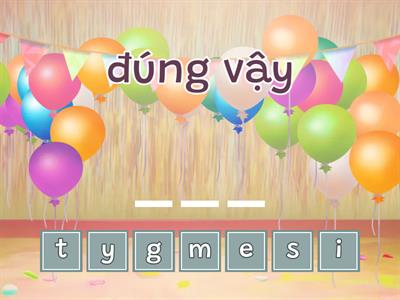 Task 5: Write the correct word.